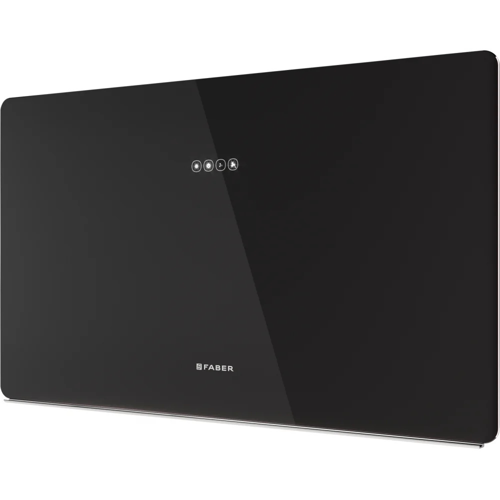 faber hood glam fit zero drip bk a80 product קולט אדים Faber GLAM FIT ZERO DRIP BK A80 גימור שחור 80 ס"מ