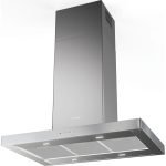 קולט אדים לאי מטבח Faber STILO COMFORT ISOLA X A90/2 נירוסטה 90 ס"מ