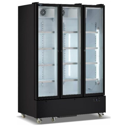 מקרר ויטרינה תעשייתי Faynameli 3 דלתות זכוכית 1150 ליטר