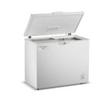 מקפיא שוכב פיינמלי RF-390PC לבן עם גלגלים ומנעול
