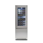 מקרר יין Fhiaba Classic KS750TWT נירוסטה 72 בקבוקים