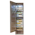 מקרר יין אינטגרלי פיאבה S5990FW נירוסטה 70 בקבוקים