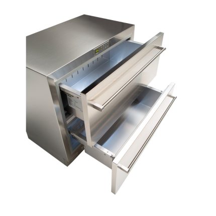 מקרר תחתון Fhiaba TriMode UC2D90PO נירוסטה עם מגירות נשלפות