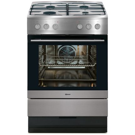תנור אפייה משולב כיריים גז Gram דגם GK 3610-90 BX נפח 65 ליטר