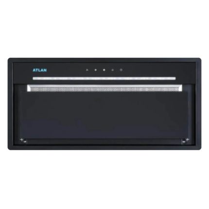 קולט אדים אינטגרלי JUNO CG68B252 זכוכית שחורה 52 ס"מ