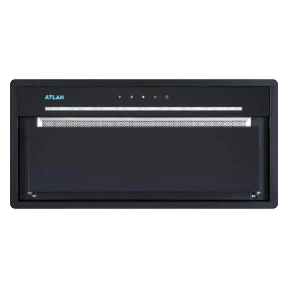 juno cg68b285 product קולט אדים אינטגרלי JUNO זכוכית שחורה 85 ס"מ