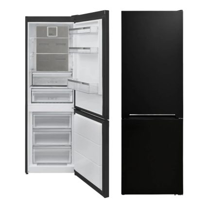 מקרר בנוי JUNO FSBL330JNF שחור מט 60 ס״מ עם מקפיא תחתון