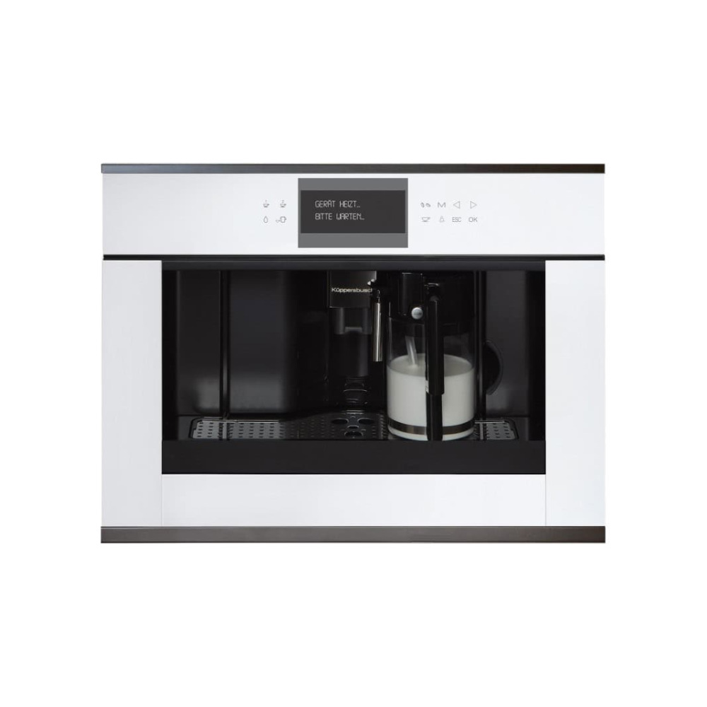kupperbusch ckv 6550 0w product מכונת קפה בנויה לבנה Kupperbusch CKV 6550.0W