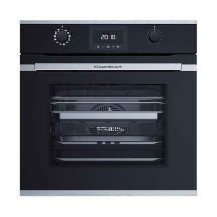 תנור אידוי Küppersbusch BD6340.0S עם דלת זכוכית ובקרת אלומיניום