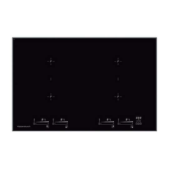 kuppersbusch ki8800 0sr product כיריים אינדוקציה Küppersbusch KI8800.0SR 80 ס"מ עם 4 אזורים
