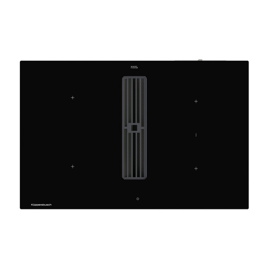 kuppersbusch kmi8560 0sr product כיריים אינדוקציה Küppersbusch דגם KMI8560.0SR עם קולט אדים מובנה