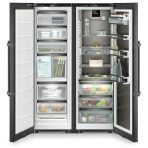 מקרר Side-by-Side Liebherr XRFbs 5295 עם BioFresh NoFrost ופנים BlackSteel