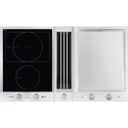 כיריים אינדוקציה Miele CSDA 1020 נירוסטה עם קולט אדים מובנה ProLine