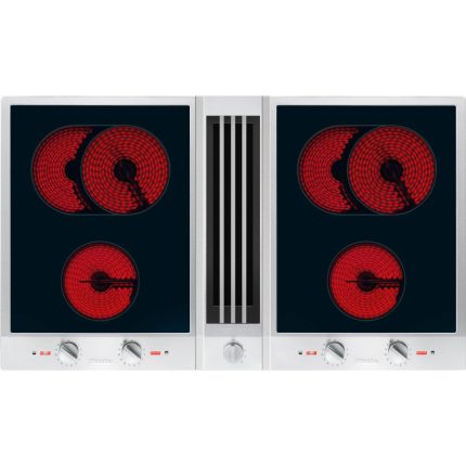 כיריים חשמליות Miele CSDA 1040 ProLine עם קולט אדים מובנה נירוסטה