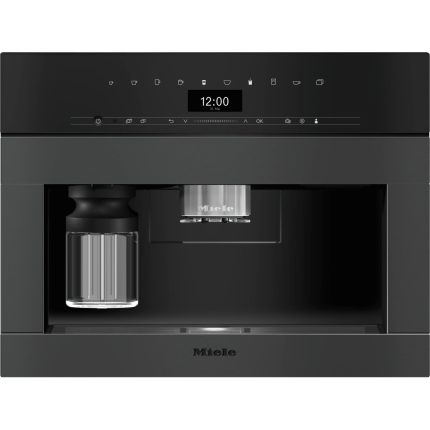 מכונת קפה בילט אין MIELE CVA 7440 שחור אובסידיאן מט עם CupSensor