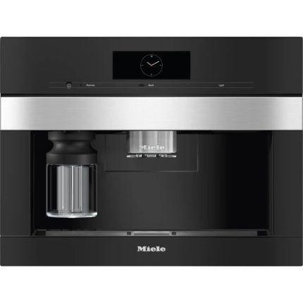 מכונת קפה בילט אין Miele CVA 7845 נירוסטה עם 3 מיכלי קפה