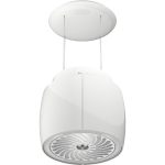קולט אדים אי Miele DA 7378 D Aura 4.0 Ambient לבן מבריק עם תאורת MyAmbientLight