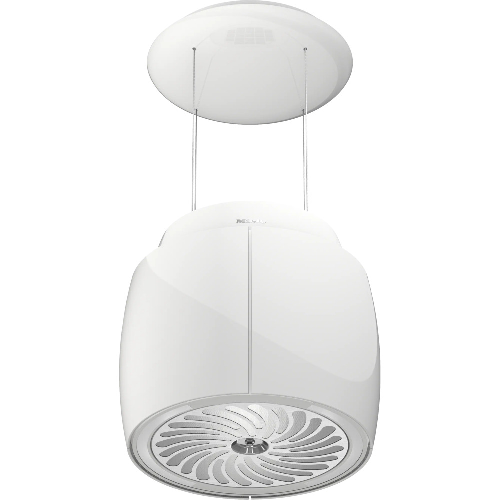 miele da 7378 d aura 4 0 ambient product קולט אדים אי Miele DA 7378 D Aura 4.0 Ambient לבן מבריק עם תאורת MyAmbientLight