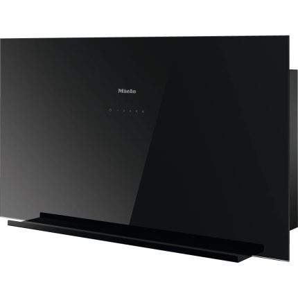 קולט אדים Miele DA 9092 W Screen שחור עם חזית זכוכית