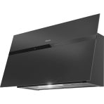 קולט אדים קיר Miele DA 9299 W Screen blbo בגוון Blackboard עם חזית זכוכית