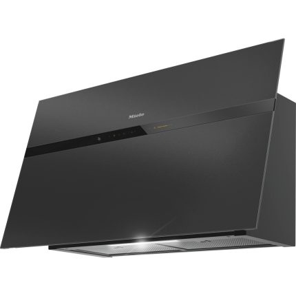 קולט אדים קיר Miele DA 9299 W Screen blbo בגוון Blackboard עם חזית זכוכית