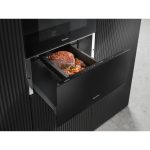 מגירת חימום Miele ESW 7020 Obsidian black matt עיצוב ללא ידית