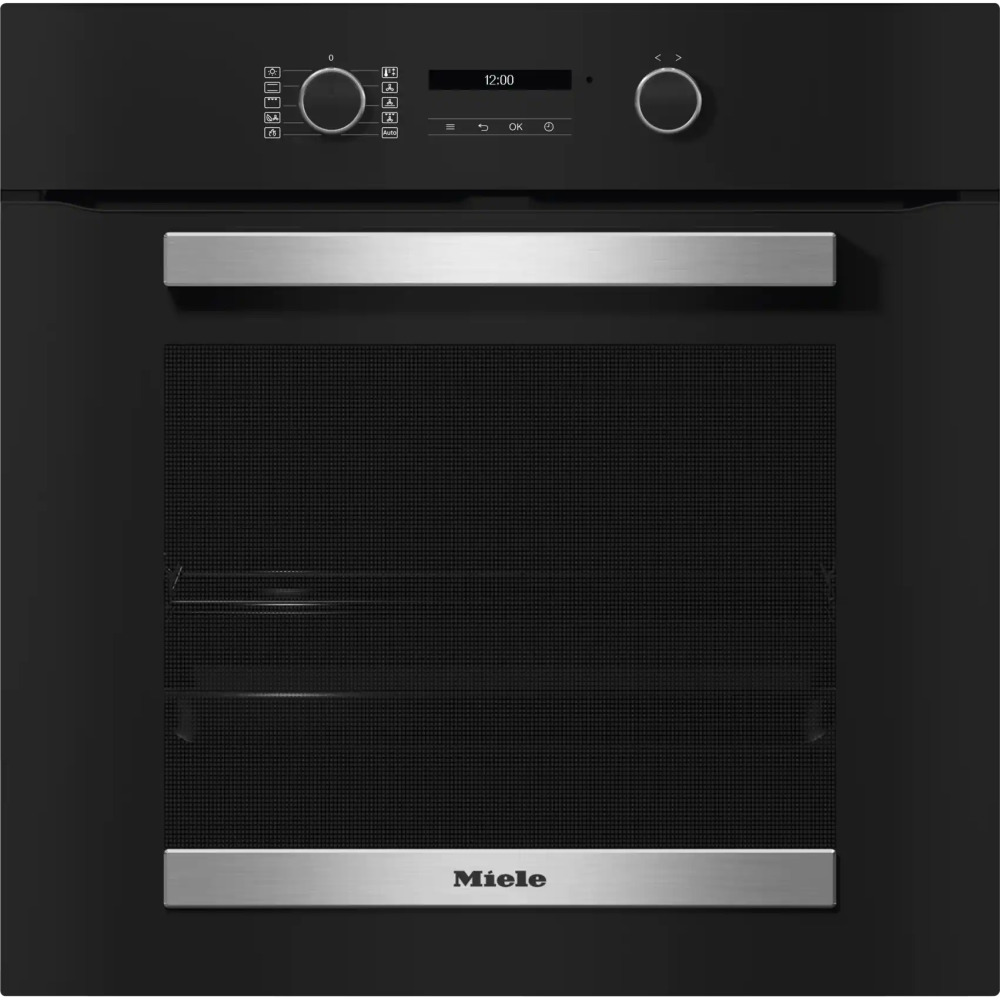 miele h 2467 bp active product תנור בנוי Miele H 2467 BP ACTIVE שחור אובסידיאן אפקט נירוסטה – תמונה 1