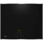 כיריים אינדוקציה בנויות Miele KM 7363 FR שחור עם מסגרת נירוסטה