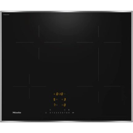 כיריים אינדוקציה בנויות Miele KM 7363 FR שחור עם מסגרת נירוסטה
