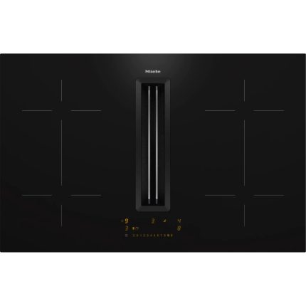 כיריים אינדוקציה עם קולט אדים מובנה Miele KMDA 7473-1 FL Silence רוחב 800 מ"מ
