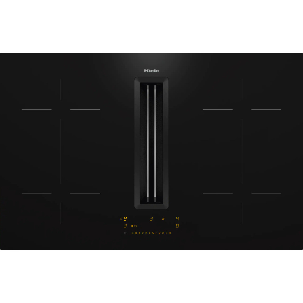 miele kmda 7473 1 fl silence product 1 כיריים אינדוקציה עם קולט אדים מובנה Miele KMDA 7473-1 FL Silence רוחב 800 מ"מ
