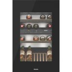 מקרר יין MIELE KWT 6422 iG-1 מובנה זכוכית שחורה