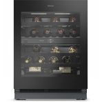מקרר יין MIELE דגם KWTUS 7096 E זכוכית שחורה אובסידיאן