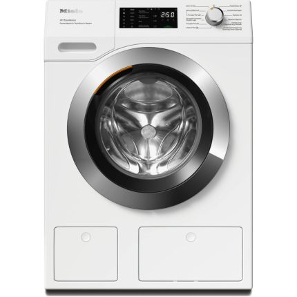 מכונת כביסה Miele WEG895 לבן לוטוס פתח חזית 9 קילו