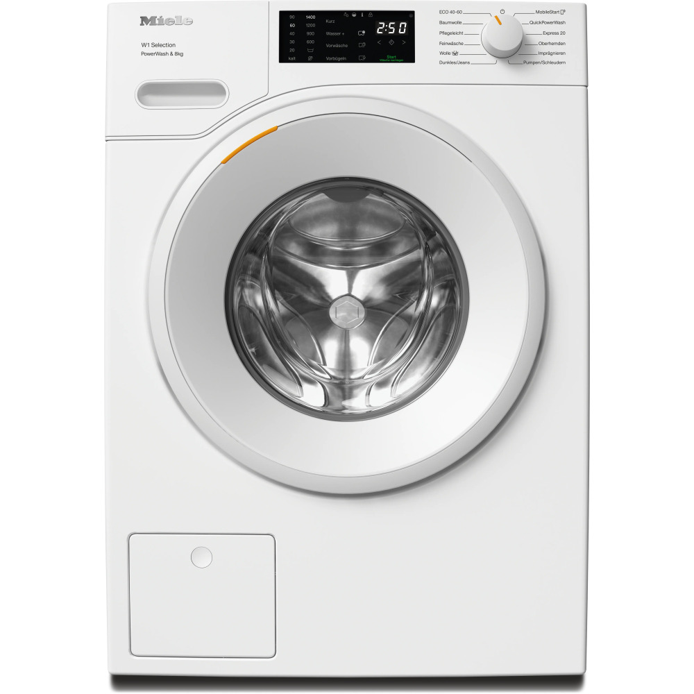 miele wsb363 wps pwash 8kg product מכונת כביסה Miele WSB363 פתח חזית 8 קילו לבן