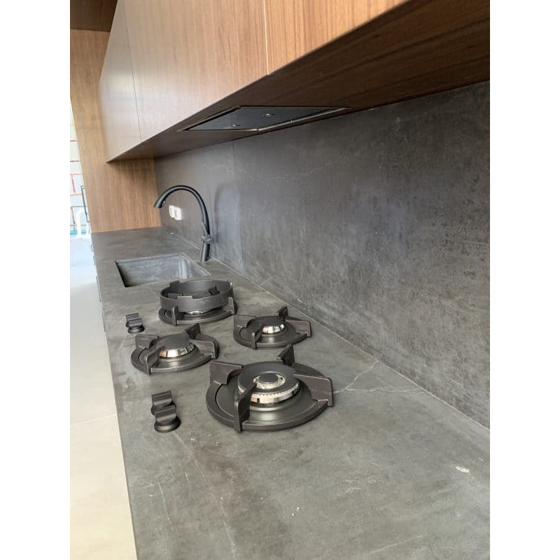 pitt cooking dempo gas cooktop product כיריים גז PITT COOKING דגם DEMPO על השיש עם 4 להבות