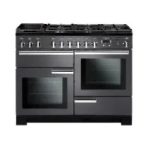 ⁦כיריים משולבות תנור Rangemaster Professional Deluxe PDL110EICB/C 110 ס״מ⁩ – תמונה ⁦5⁩