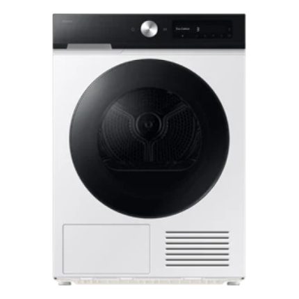 מייבש כביסה Samsung Bespoke AI לבן 9 ק"ג טכנולוגיית HeatPump