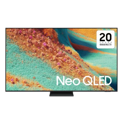 טלוויזיה Samsung Neo QLED 85 אינץ' QN85F בצבע כסוף עם מסגרת דקה