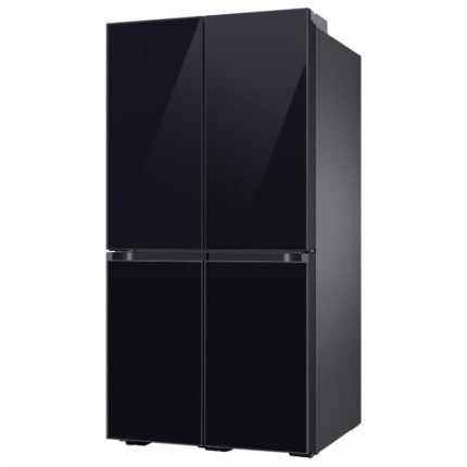 מקרר Samsung BESPOKE 4 דלתות שחור עם יצרן קרח