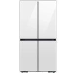 מקרר 4 דלתות Samsung BeSpoke RF88DB9623WH זכוכית לבנה 852 ליטר