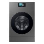 מכונת כביסה משולבת Samsung Bespoke AI אפורה טכנולוגיית HeatPump