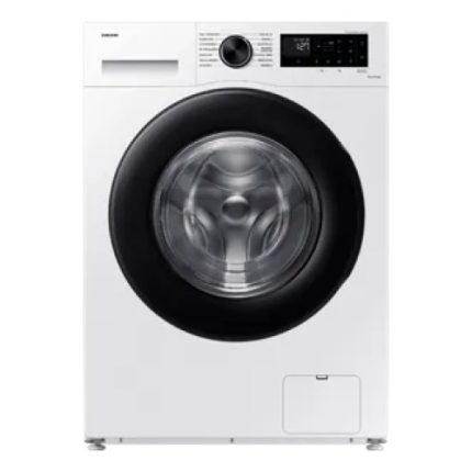 מכונת כביסה Samsung פתח קדמי 9 קילו EcoBubble לבנה