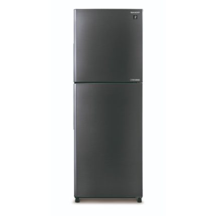 מקרר SHARP SJ-2236 דו-דלתי 360 ליטר בגוון נירוסטה כהה