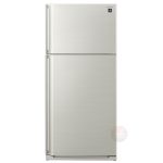 מקרר SHARP SJ-3850 דו דלתות כסוף עם PLASMACLUSTER