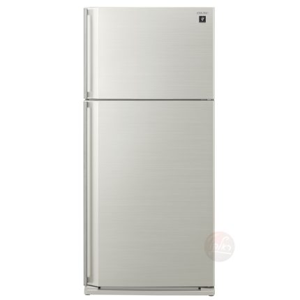 מקרר SHARP SJ-3850 דו דלתות כסוף עם PLASMACLUSTER