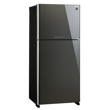 מקרר SHARP SJ-4655 דו דלתי בגימור כסוף עם טכנולוגיית Plasmacluster