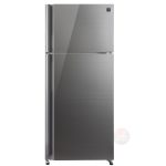 מקרר Sharp SJ-5778 דו דלתי עם דלת זכוכית סילבר ושחור