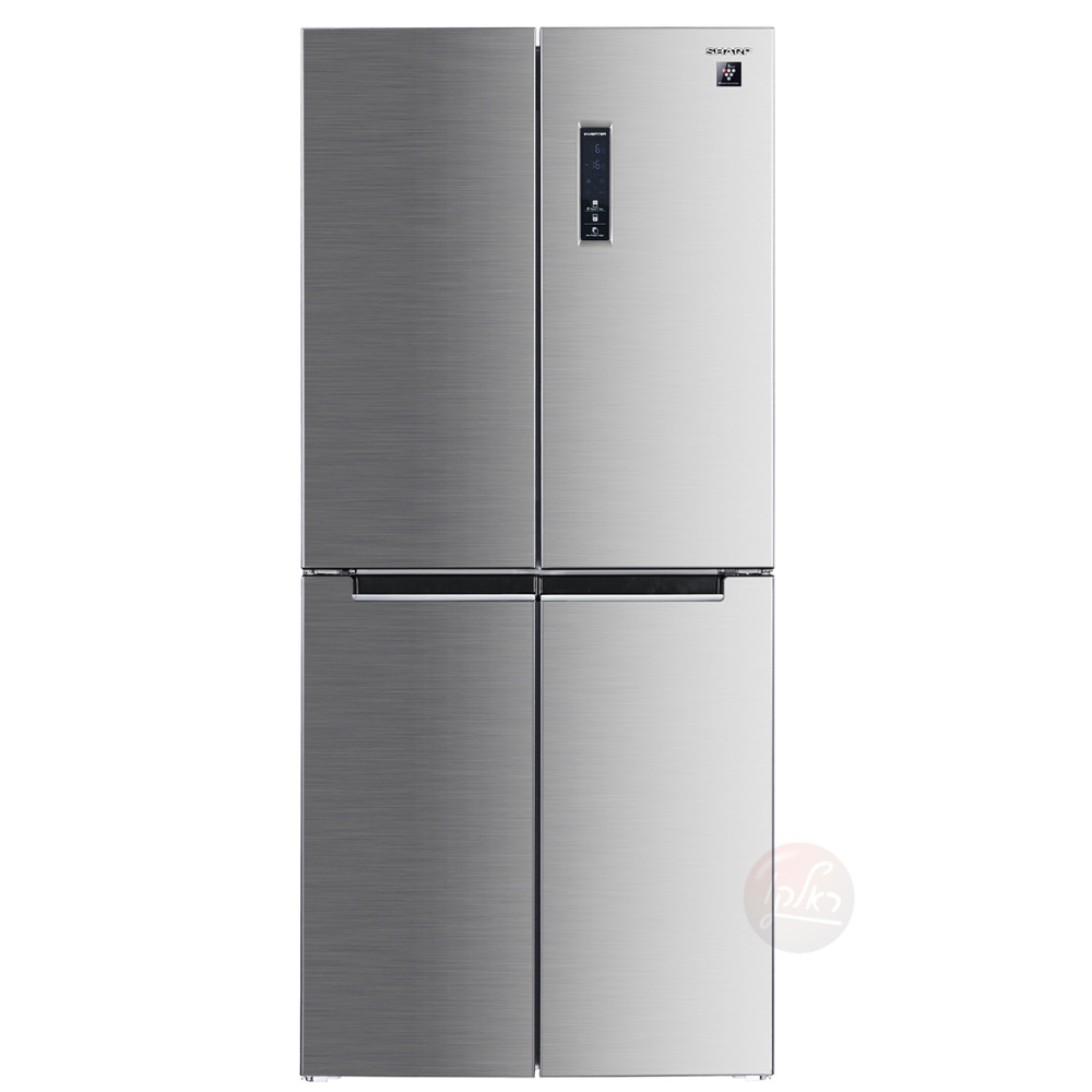 sharp sj 8420sl product מקרר Sharp SJ-8420SL 4 דלתות נירוסטה עם Plasmacluster