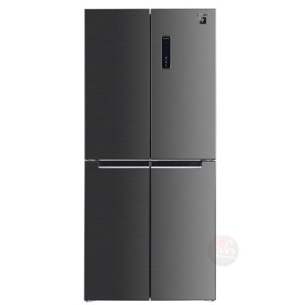 מקרר SHARP SJ-8430ID 4 דלתות נירוסטה מושחרת